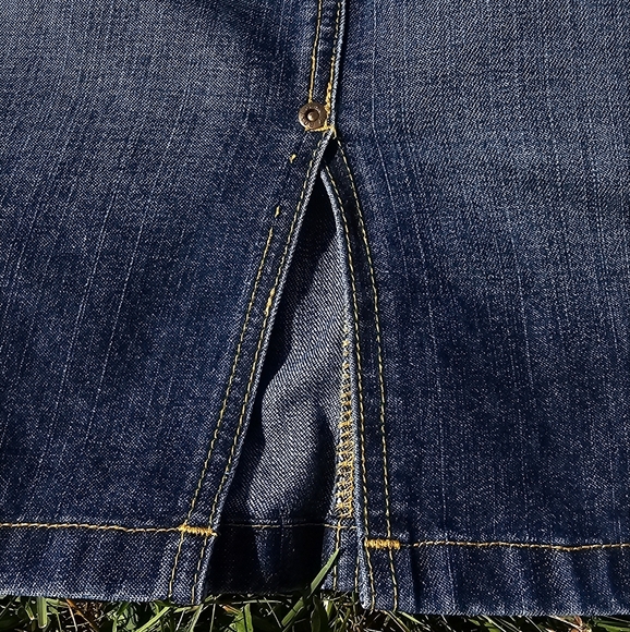 Dex by Quicksilver jean pencil skirt size 3 - Picture 3 of 6